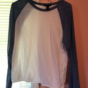 ⭐️forever 21 baseball shirt⭐️